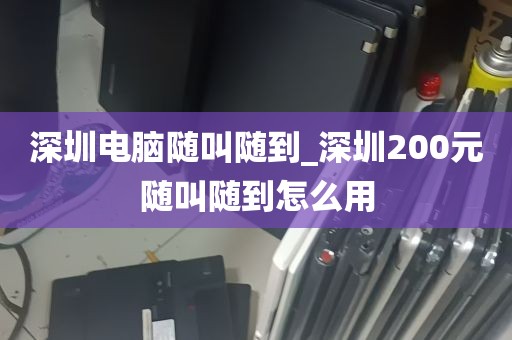 深圳电脑随叫随到_深圳200元随叫随到怎么用